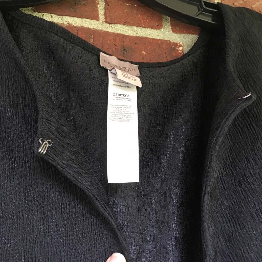 Easywear By Chico Size 3 Open Cardigan - image 4